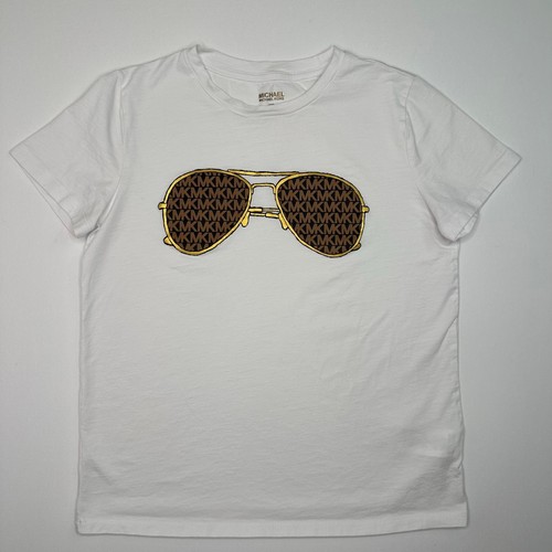 MICHAEL Michael Kors Babydoll Tee with Aviator Glasses