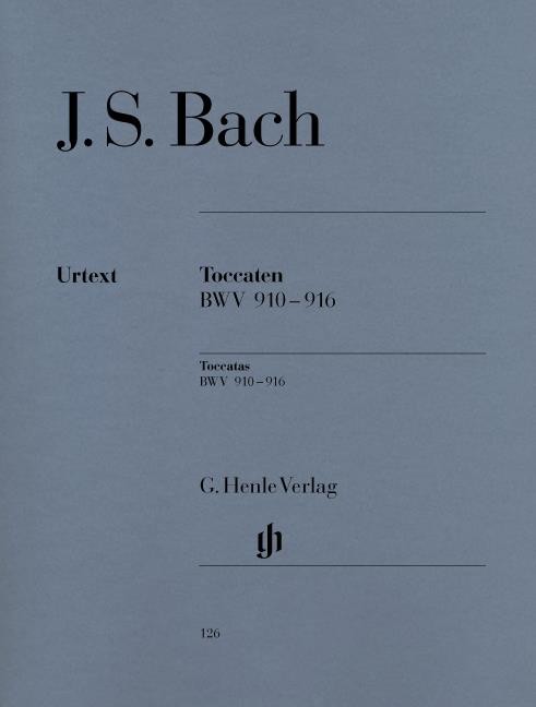 Toccaten BWV 910-916 Johann Sebastian Bach Book [Softcover] Piano G. Henle Verla
