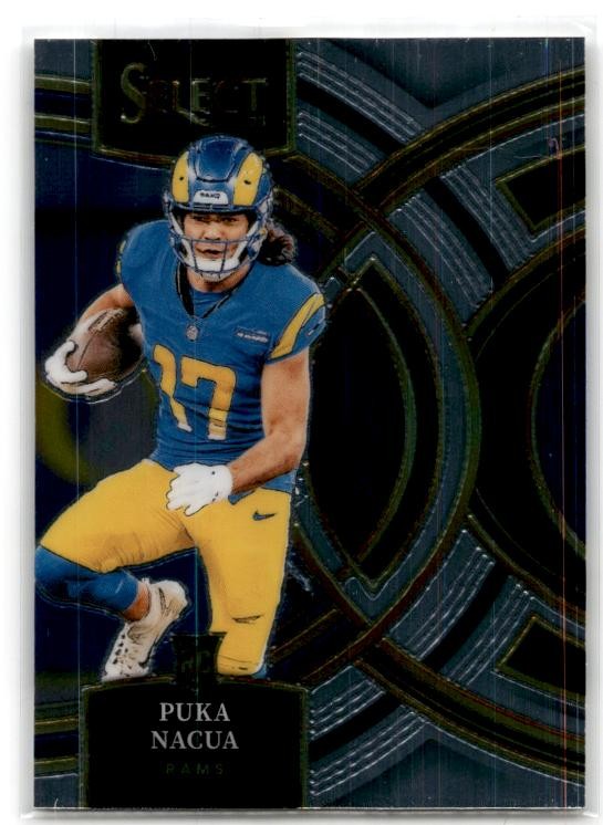 2023 Panini Select #199 Puka Nacua Los Angeles Rams