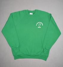 Vintage Lee Sweatshirt Mens XL Green Midweight Raglan Crewneck Chest Graphic USA