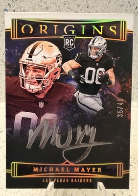 2023 Panini Origins - Michael Mayer Auto /49 - Raiders Rookie