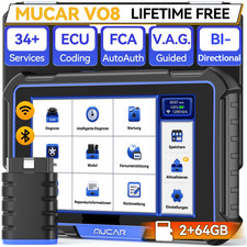 Mucar Vo8 Ecu Coding Scanner Car System Diagnostic Tool 35services Key Matching