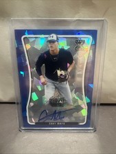 COBY MAYO Orioles 2020 Leaf Metal Draft Baseball Cracked Ice AUTO # /15 Orioles