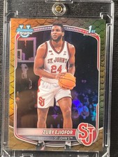 2025-26 Bowman Basketball Zuby Ejiofor Reptilian Refractor RC #BCP-22 St John’s
