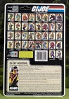 Vintage 1985 G.I. Joe QUICK KICK v1 Full UNCUT Peach File Card Back GI 85 ARAH