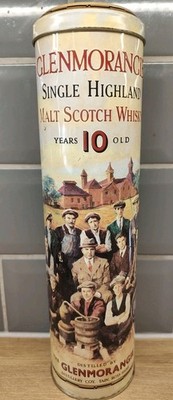 Vintage 1996 LG Glenmorangie Highland Single Malt Vorratsdose mit Deckel sehr guter Zustand leer
