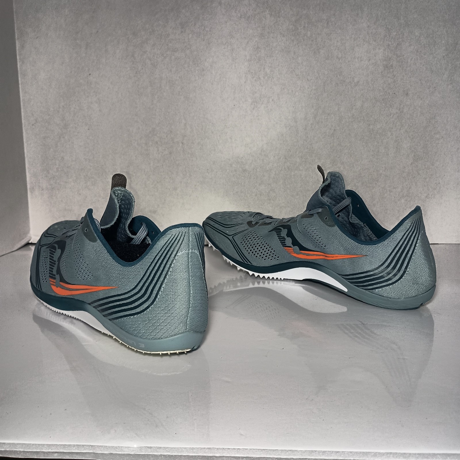 Size 10.5 - Saucony Endorphin 3 Men's Track Shoes S29070-2 W/ Spikes & Tool thumbnail 4