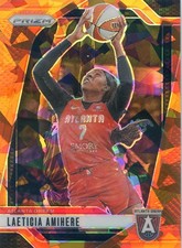 2024 Panini Prizm WNBA LAETICIA AMIHERE #54 ORANGE ICE PRIZM DREAM