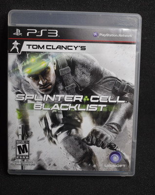 Tom Clancy's Splinter Cell: Blacklist (PS3 PlayStation 3, 2013) PS3 - No Manual