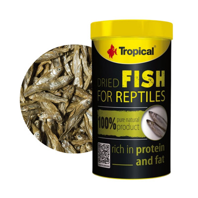 Tropical Dried Fish 250ml Futter getrocknete Fische Reptilien Wasserschildkröten