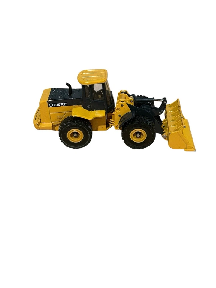 "Cargadora de ruedas John Deere 7"" diecast Ertl de colección escala 1/50 1998 construcción" Foto 4 de 4