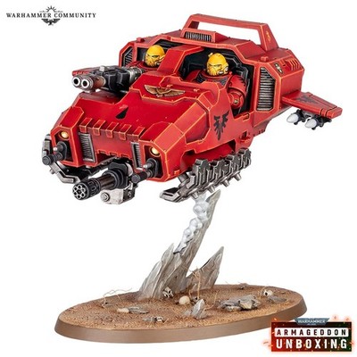 Warhammer 40K Armaggedon    Landspeeder   PREORDER 11. Edition