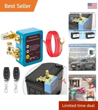 Remote Battery Disconnect Switch 12V 240A - Smart Voltage Control for Vehicles