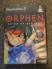 Sony PlayStation 2 PS2 DISC CASE No Manual TESTED Orphen: Scion of Sorcery