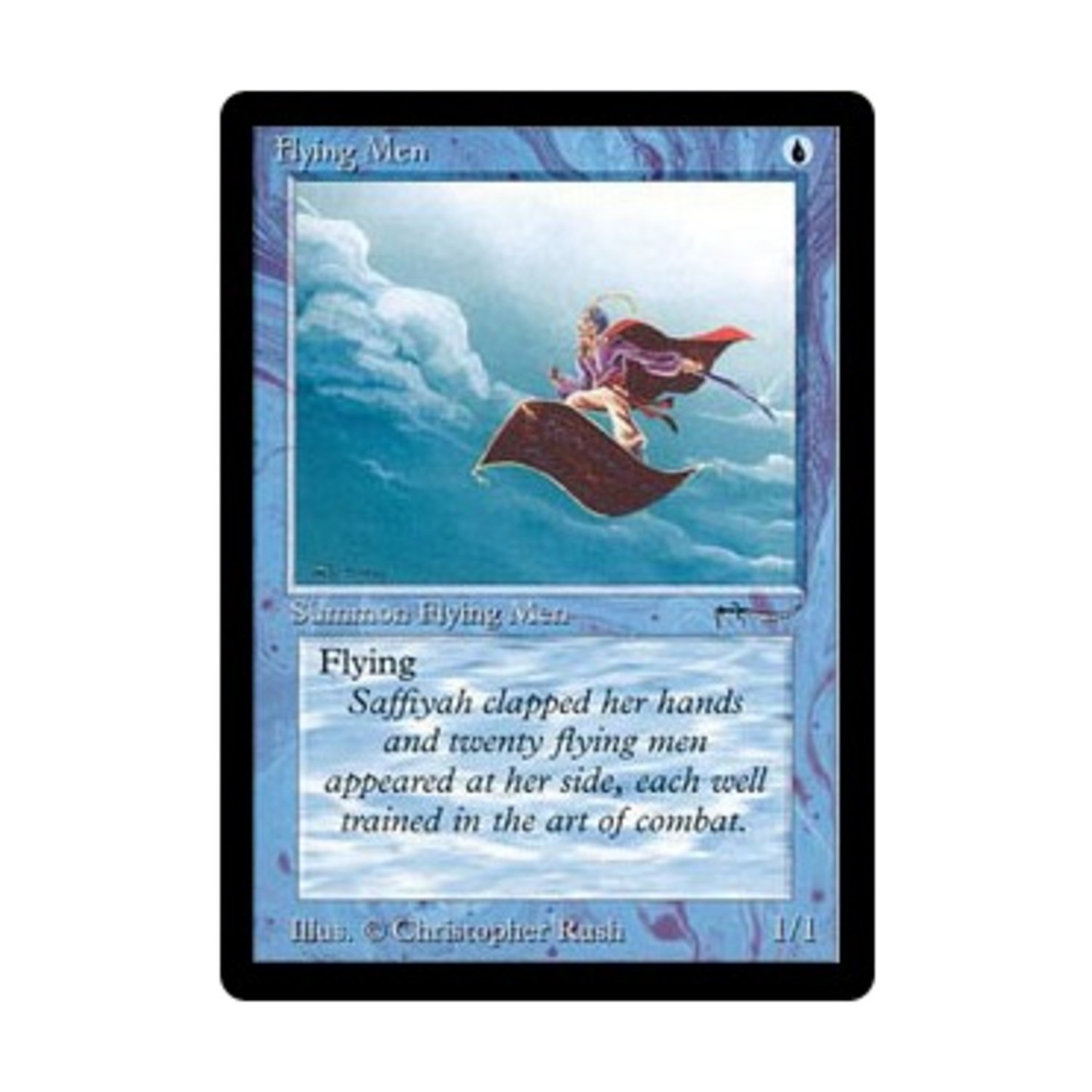 WotC MtG Arabian Nights Flying Men (C5) Fair
