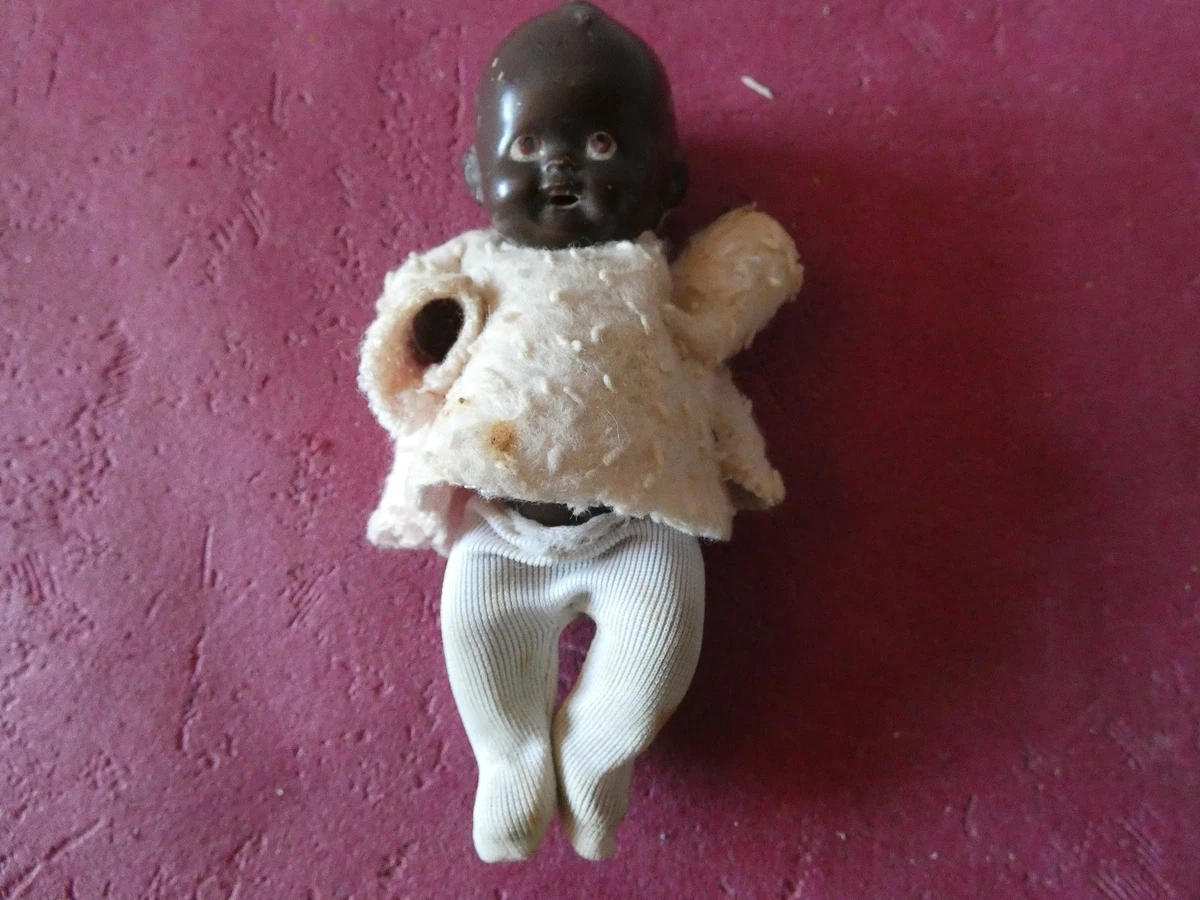 Grande Poupée Baigneur Ancienne - Vintage Sans Robe, En L'État