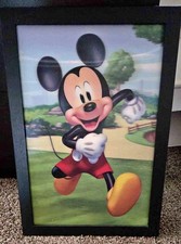 Disney Mickey Mouse Framed Print Poster Wall Art, Pop Creations 2022