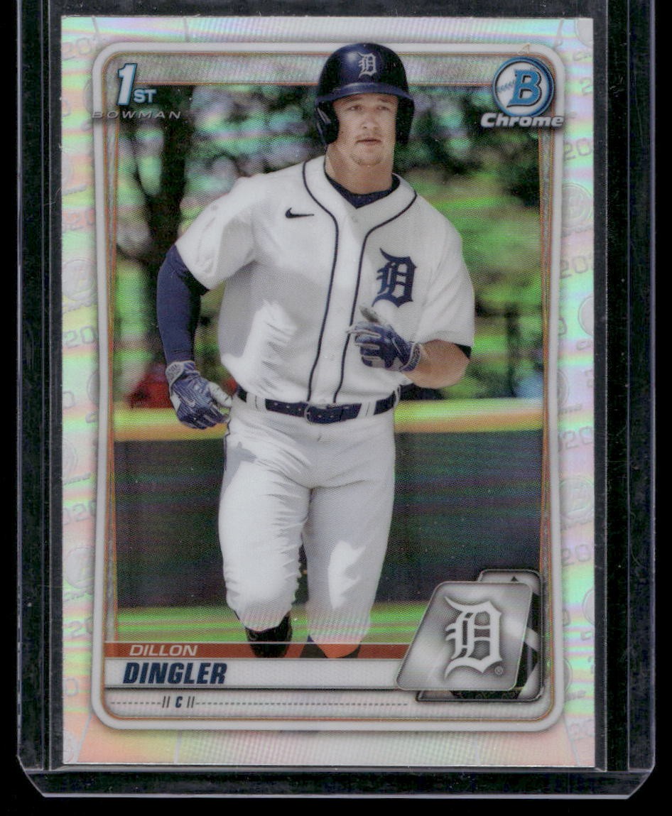 2020 Bowman Draft #BD-144 Dillon Dingler Chrome Refractor