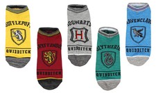 Harry Potter Socks Adult Hogwarts Quidditch N...