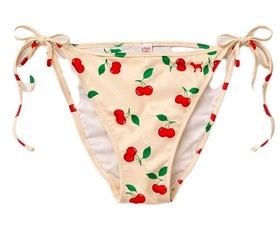 NWOT Vtg 07 Victoria&rsquo;s Secret PINK Cherry 3pc Bikini Set Mix Match T/B=S/M