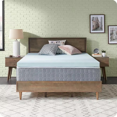 Sealy Dreamlife 3 in King Gel Memory Foam Mattress Topper F02 00244 Kg0