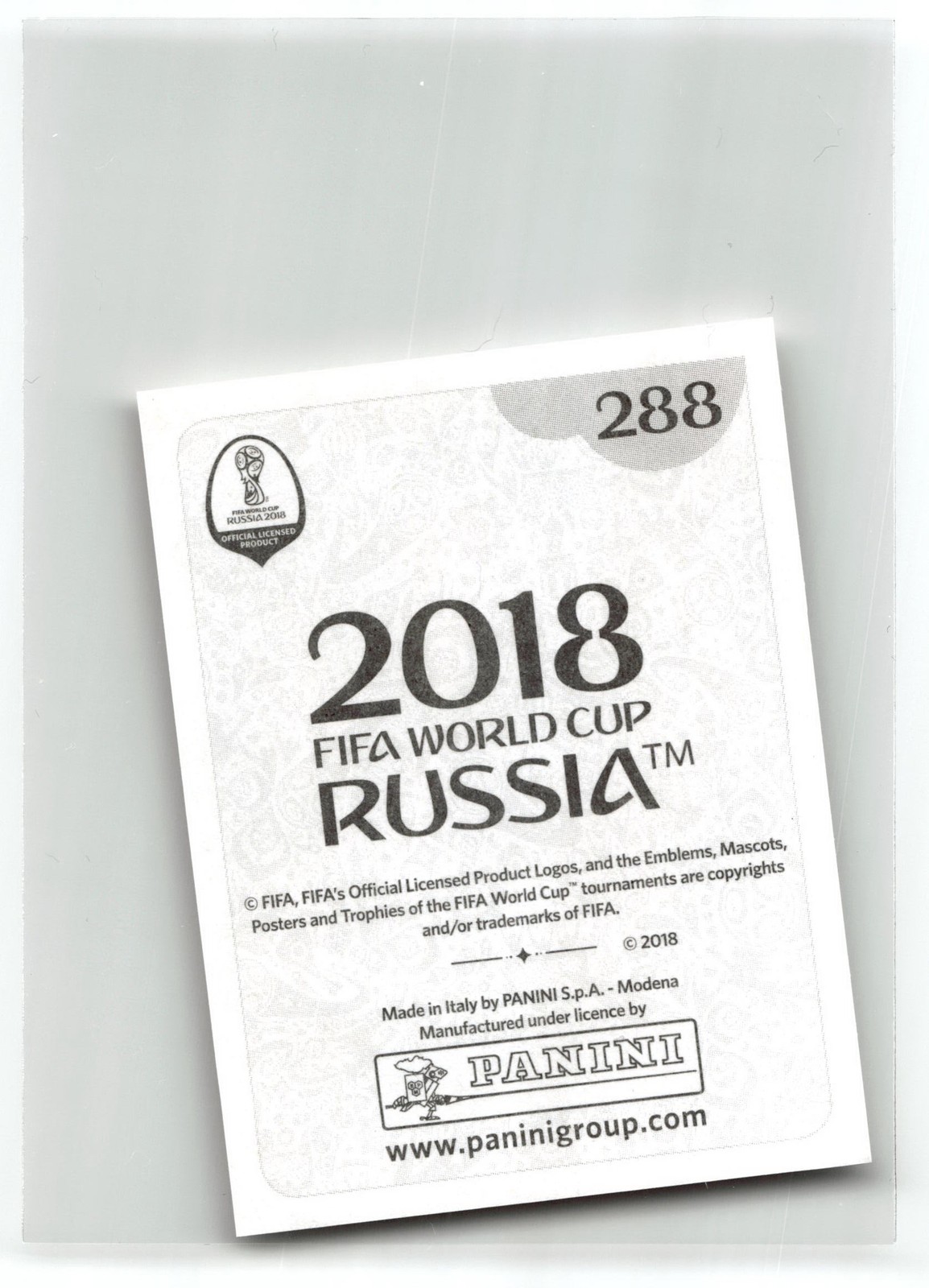2018 Panini FIFA World Cup: Russia 2018 Stickers #288 Lionel Messi view 2