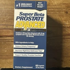 Vitality Super Beta Prostate Advanced 60 Caplets Exp 05/2027