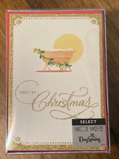 DAYSPRING Religious Christmas Cards W/ Envelopes- Box Of 18 Count