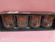 Longchamp Cristal D'Arques Vintage Double Old Fashioned 10 oz Set of 4 New