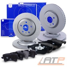 ATE Bremsscheiben +Bremsbeläge vorne+hinten für OPEL