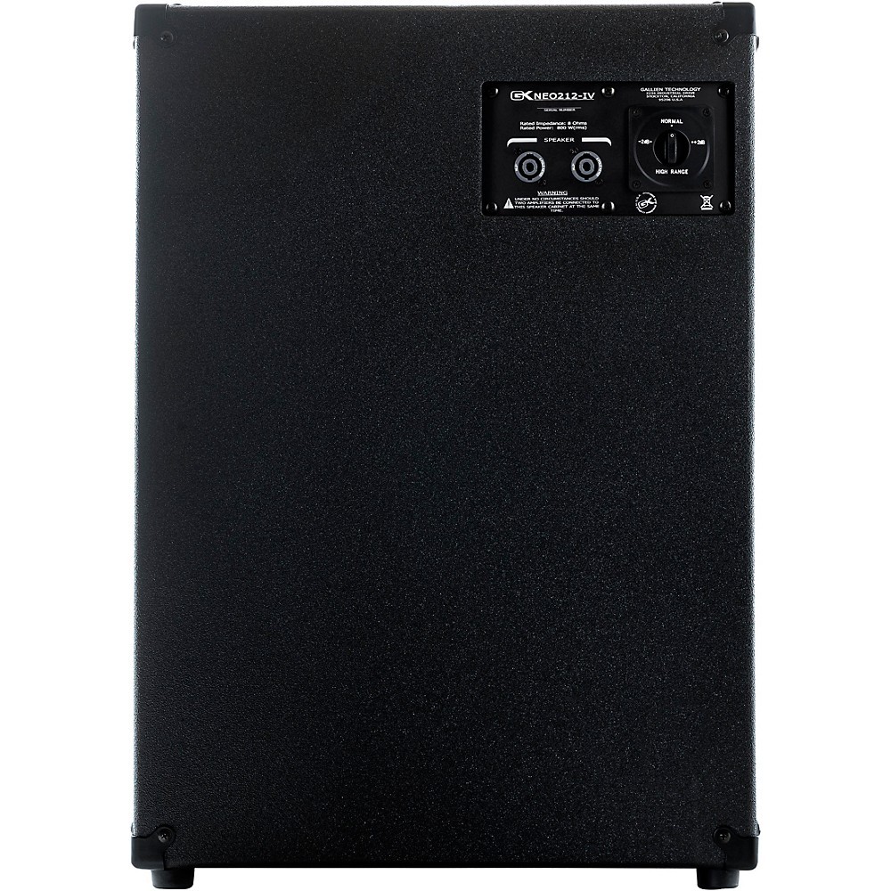 Gallien-Krueger Neo212-IV 800W 2x12 Bass Speaker Cabinet Black 4 Ohm 168790₽