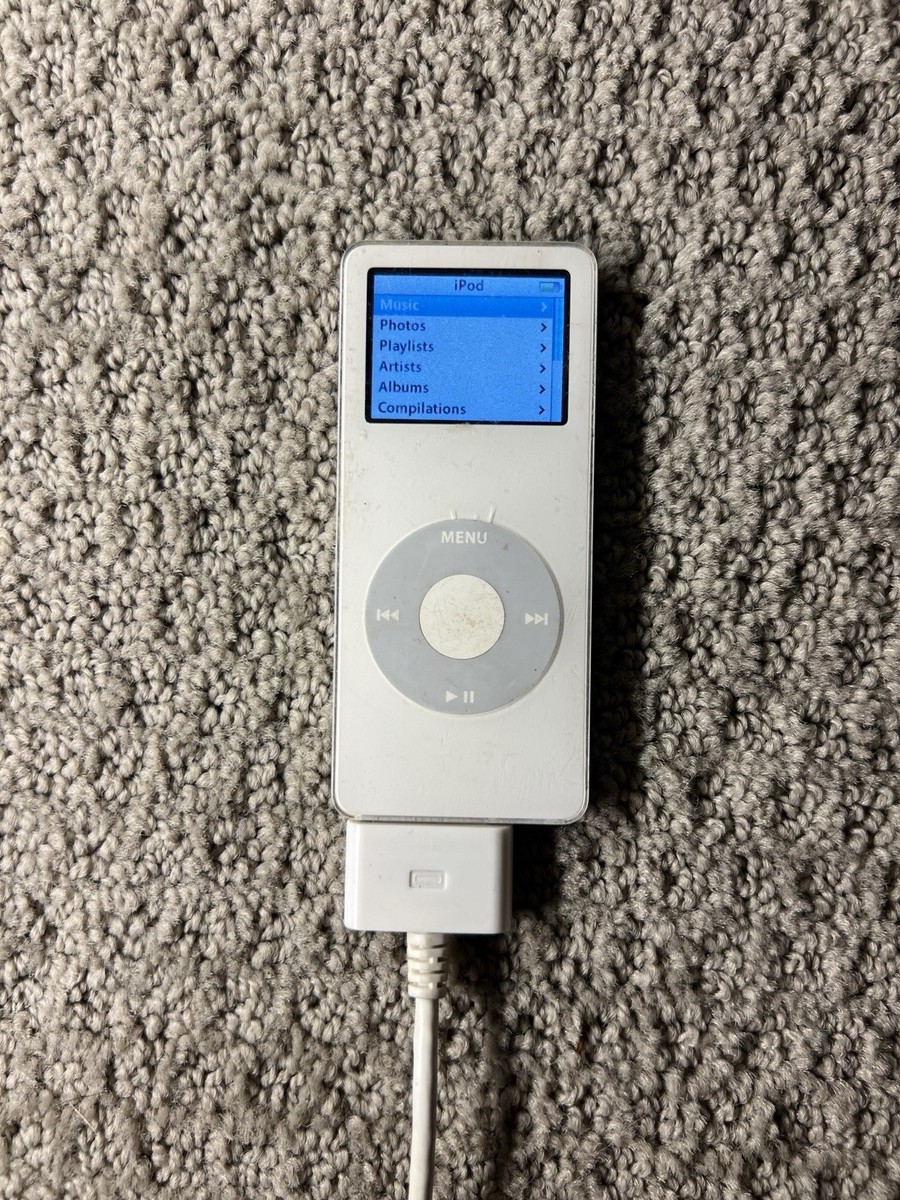 Apple iPod Nano 1st Gen White 2GB A1137 Ipod - Tested | eBay