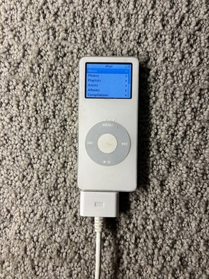 Apple iPod Nano 1st Gen White 2GB A1137 Ipod - Tested | eBay