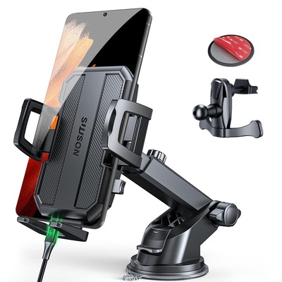 Adjustable Car Phone Holder Mount for Dashboard Windshield Vent