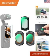 Magnetic Filter Set: CPL ND2-32 with Black Diffusion for Osmo Pocket