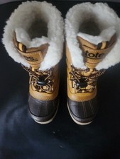 Children Totes Winter Fun Boots Size 11M Faux Fur Lined