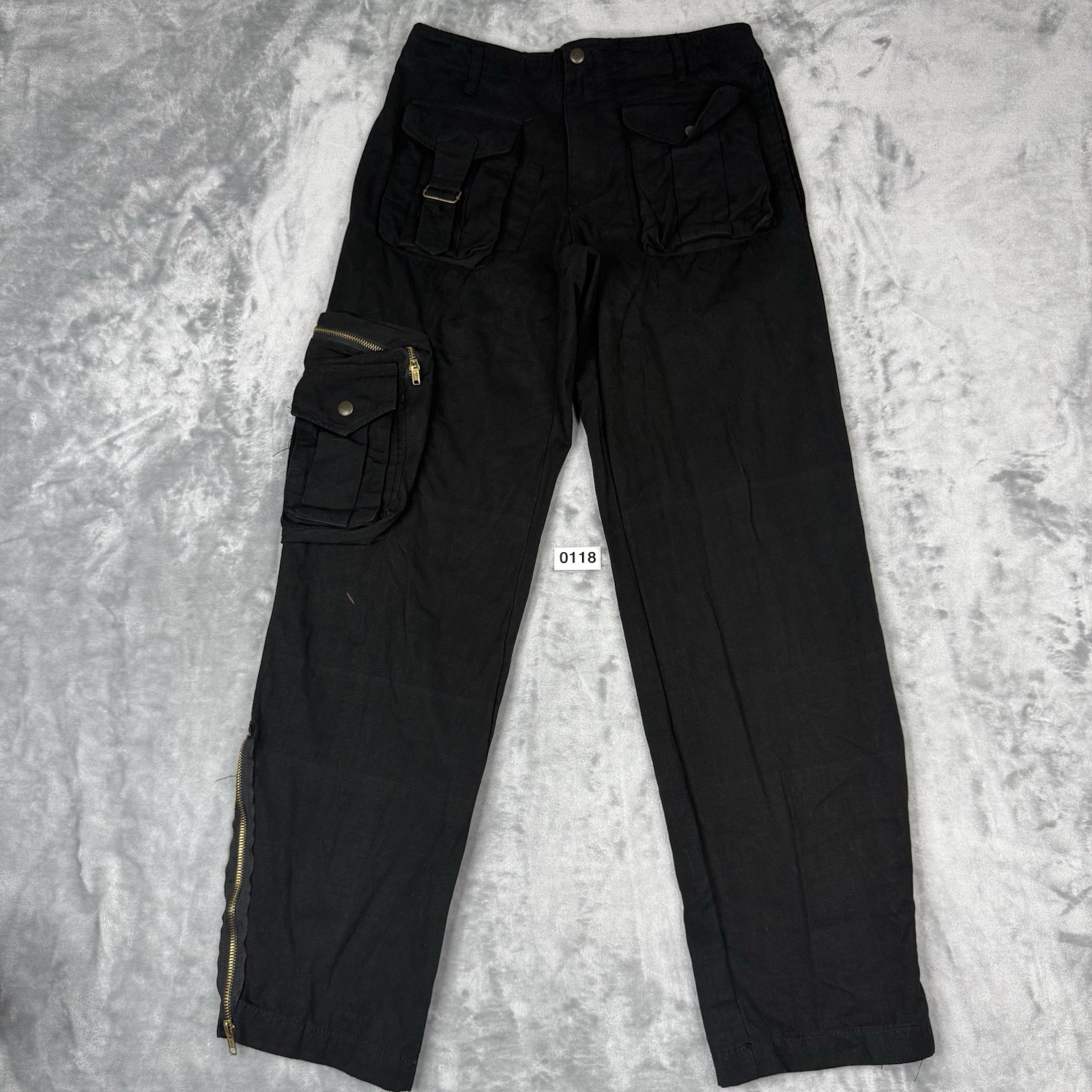 Size 30 With Multiple Pockets And Leg Zippers