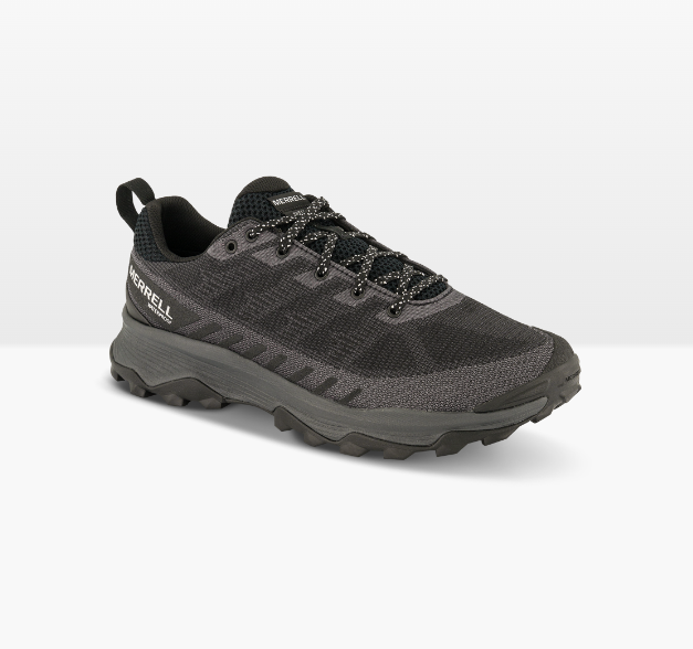 Merrell™ Scarpa da Escursionismo Uomo 11 M Velocità Eco Impermeabile Nero Asfalto
