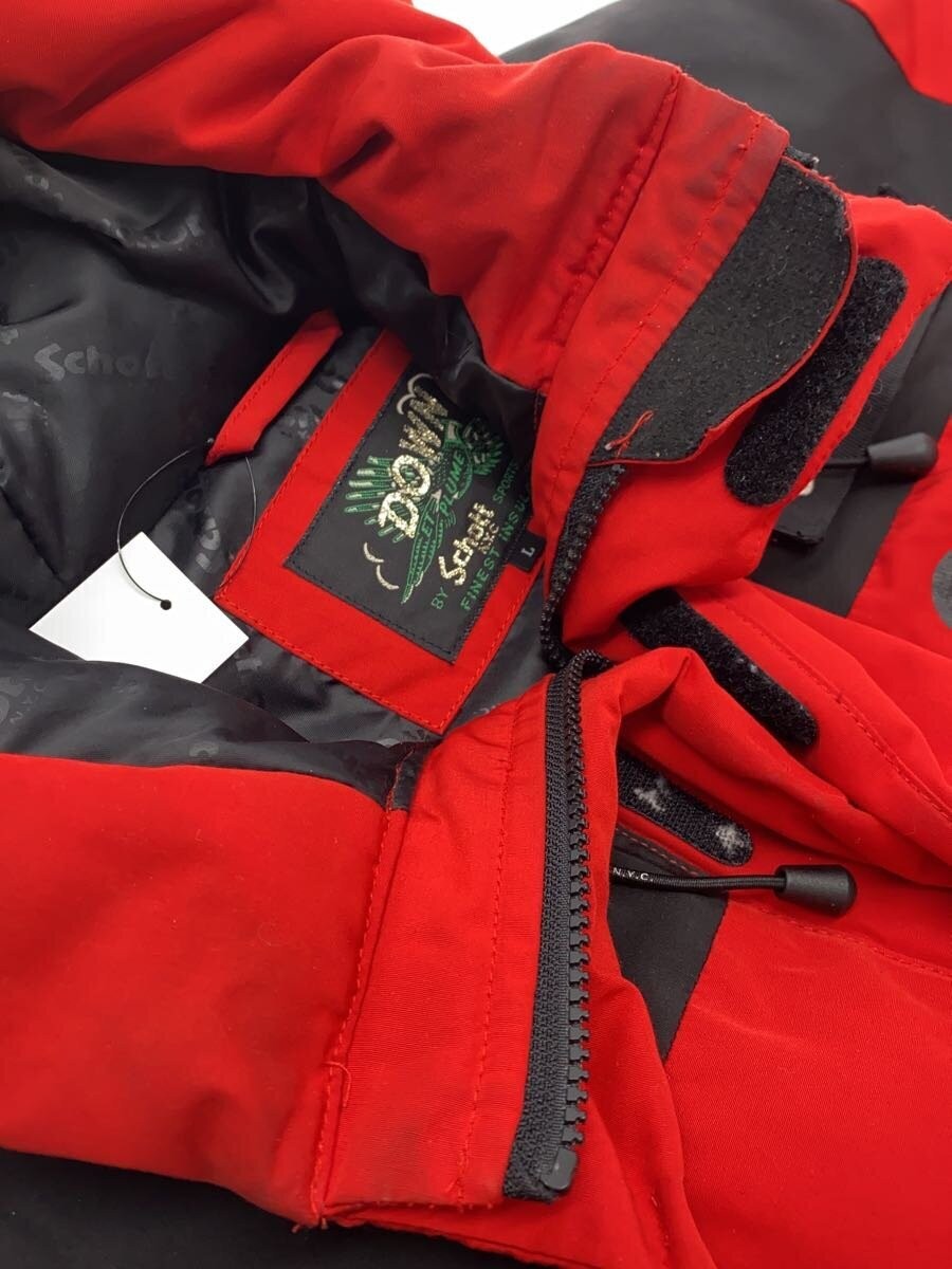 Schott Down Jacket L Polyester Red - image 6