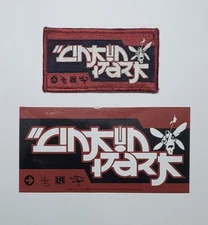 Linkin Park Patch & Sticker HYBRID THEORY VINTAGE 2002 rare C&D Visionary inc