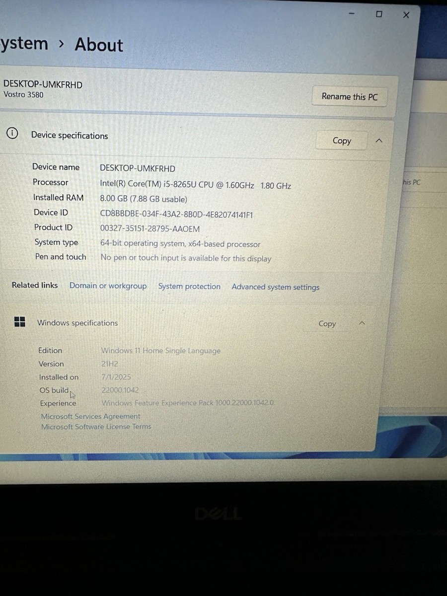 DELL Vostro Core i7 第10世代メモリ8GB SSD256GB Amazon.co.jp: Dell Vostro 13 5390、第8世代 Intel Core i7-8565U