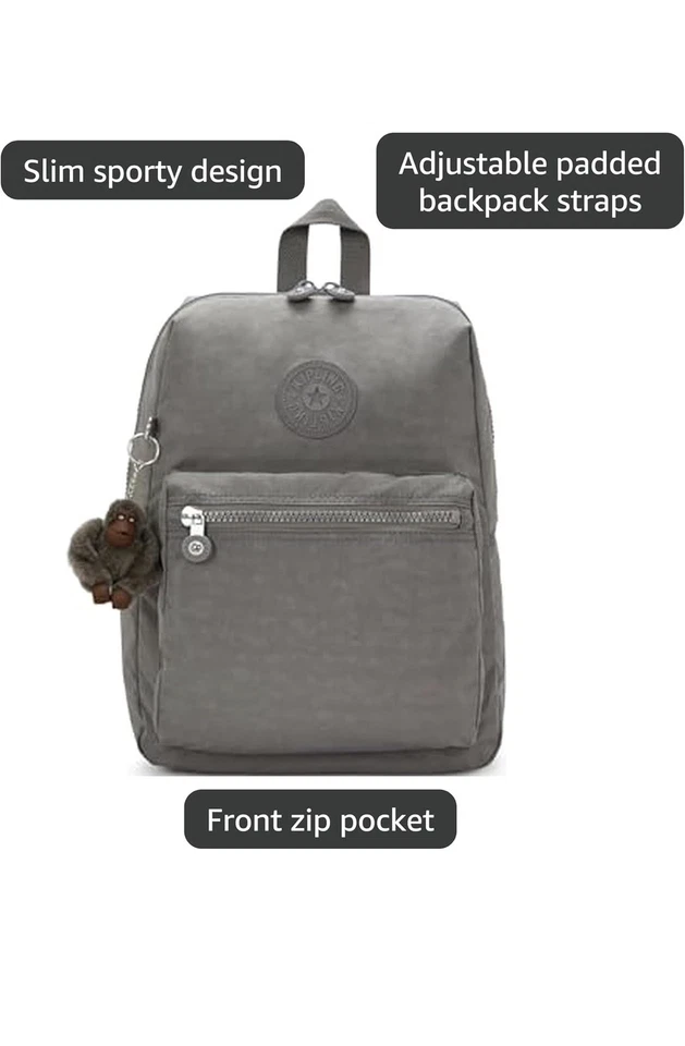 Mochila Kipling Rylie gris Foto 4 de 4