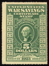 USA Scott# WS3, F-VF Mint No Gum, SCV $475 (57124)