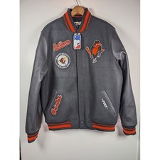 Baltimore Orioles Varsity Jacket Size XL Bomber Pro Standard MSRP 250 NEW