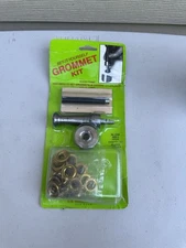 C.S. Osborne Set-It-Yourself Grommet Kit K234-2,3/8Hole, W/ Brass Grommets