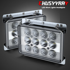 2x Headlights Hood Light Led For Deere 5065m, 5075m, 5085m, 5095m, 5105m