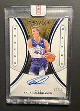 Lauri Markkanen 2024-25 Immaculate Modern Marks Auto Blue /15
