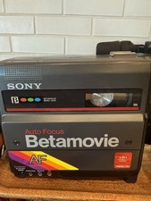 Sony Betamovie BMC-220 Vintage Video Camera with Case and Accessories Tested