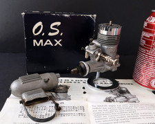 Moteur Ancien RC OS Max 25 R/C Vintage Model Engine Made in Japan