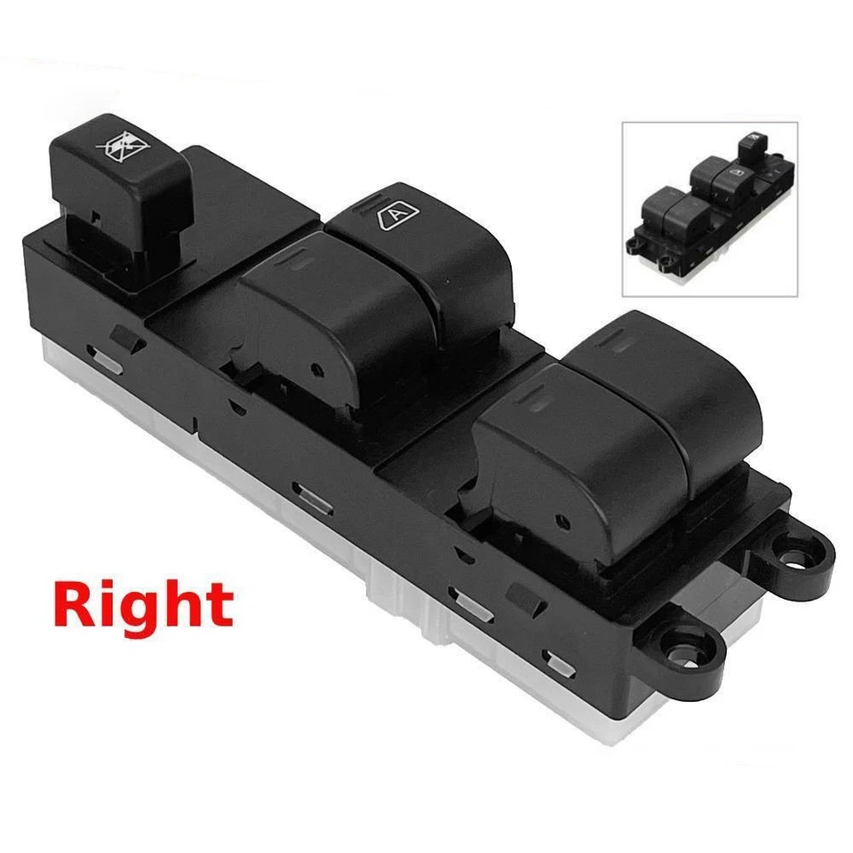 Driver Side Electric Power Window Switch For Nissan Navara Qashqai 25401EB30B - Image 2 of 4